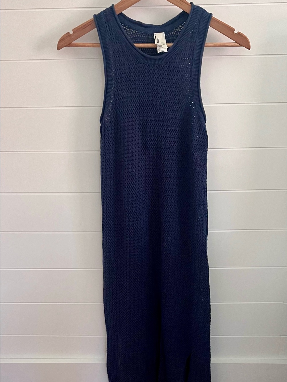 Pact Navy Beachside Knit Coverup